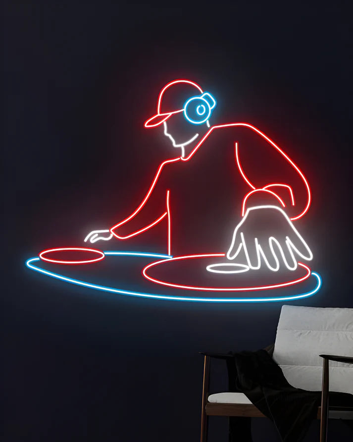 DJ LED Neon Sign Light