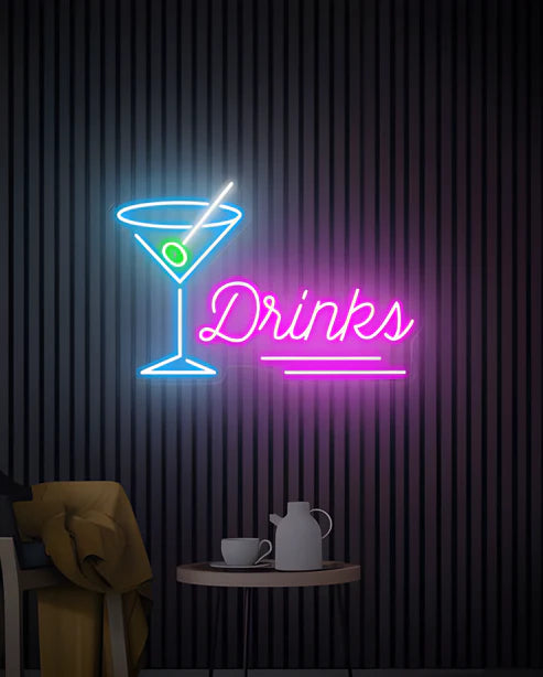 Drinks LED Neon Sign Light