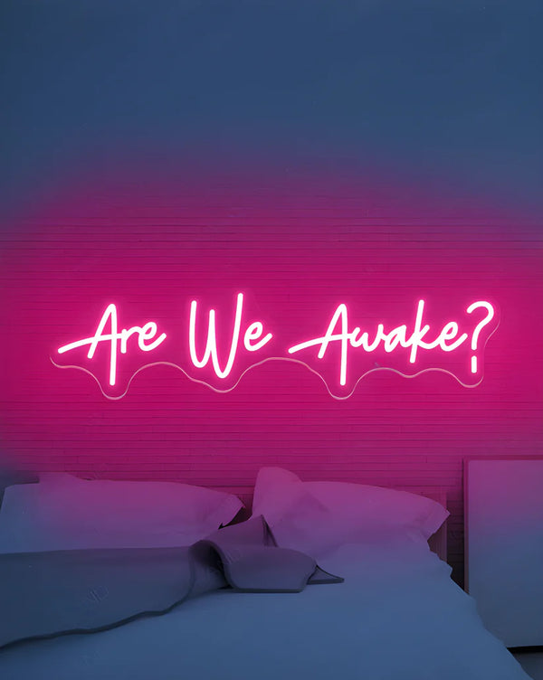 Are We Awake? Led Neon Sign Light Neon