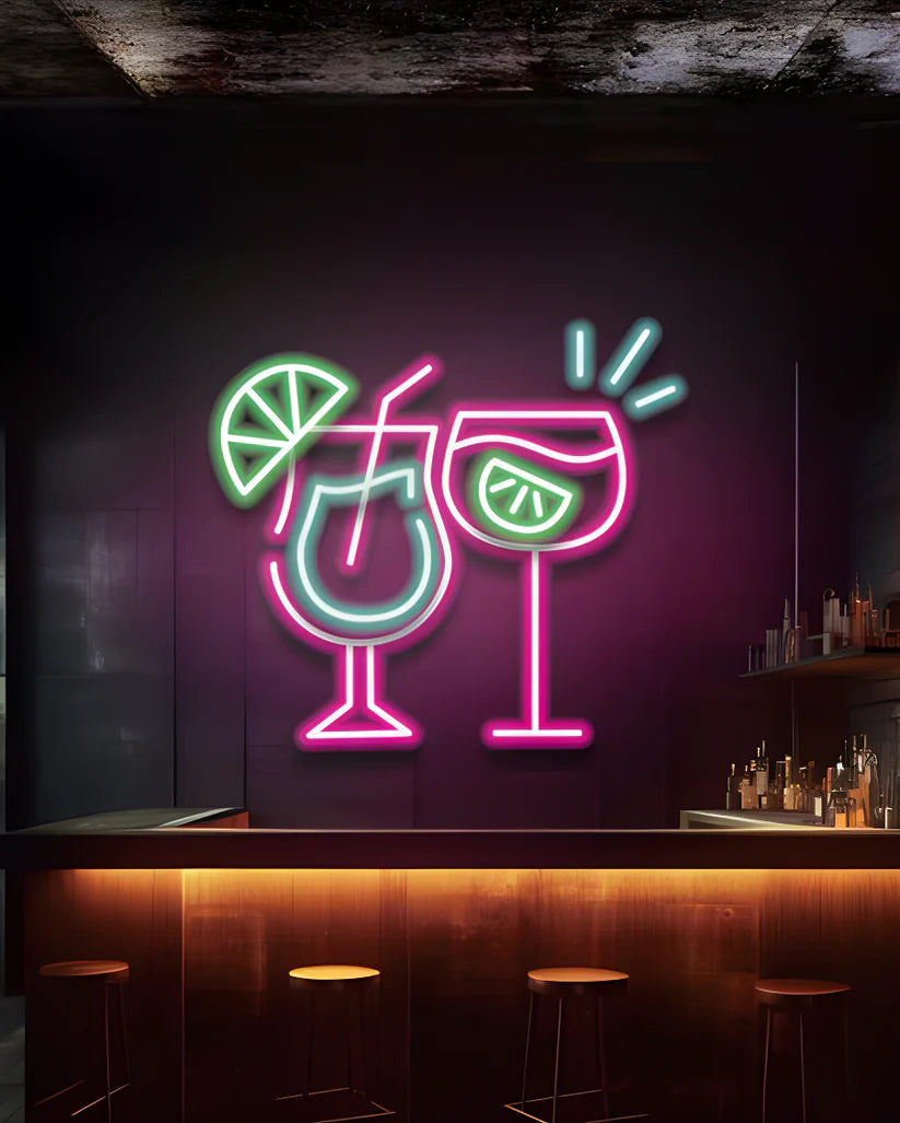 Cocktails Led Neon Sign Light Neon