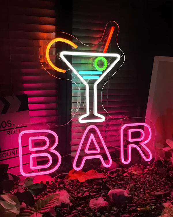 Cocktail Bar LED Neon Sign Light
