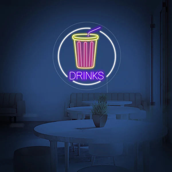 Drinks LED Neon Sign Light