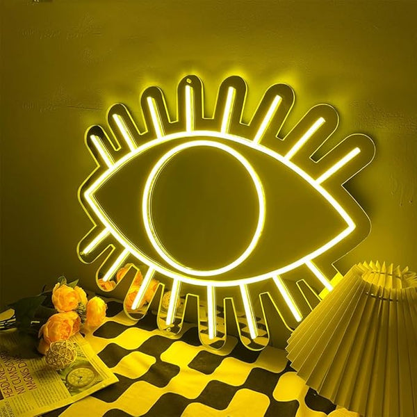 Eye Plexi Mirror LED Neon Sign Light Neon
