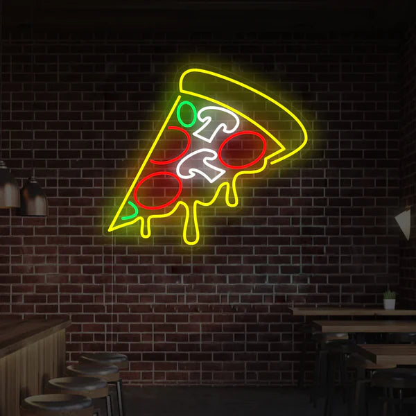 Pizza LED Neon Sign Light