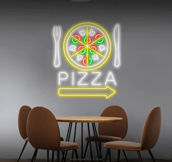 Pizza LED Neon Sign Light