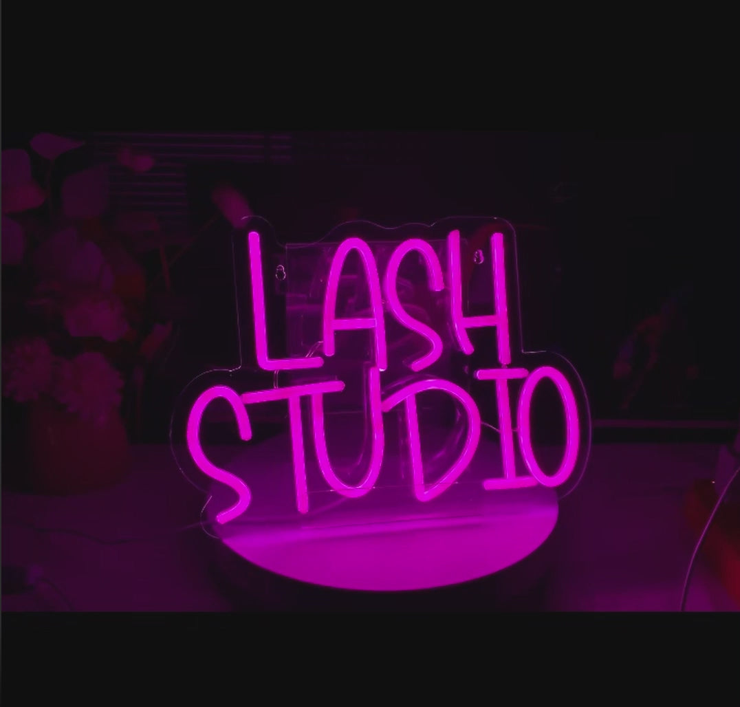 Lash Studio - Neon Design