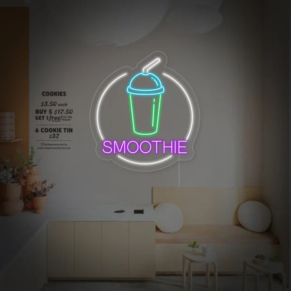 Smoothie LED Neon Sign Light