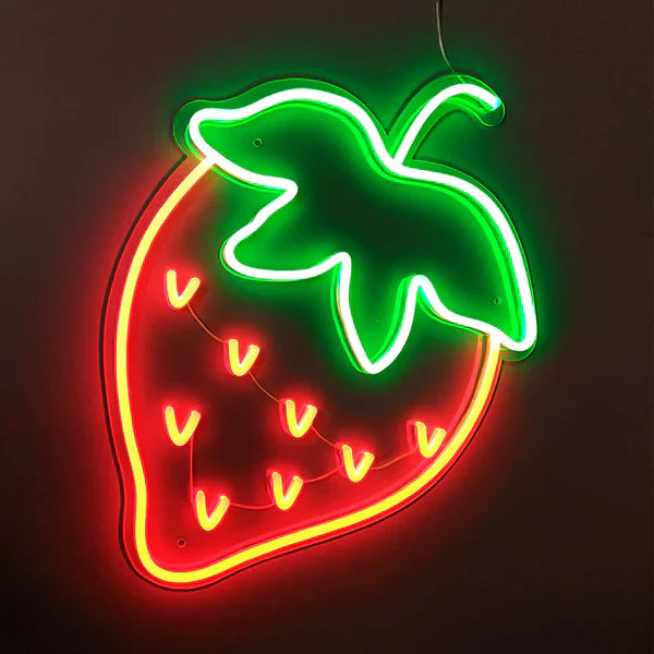 Strawberry LED Neon Sign Light
