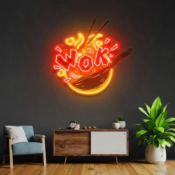 WOK Neon Art LED Neon Sign Light